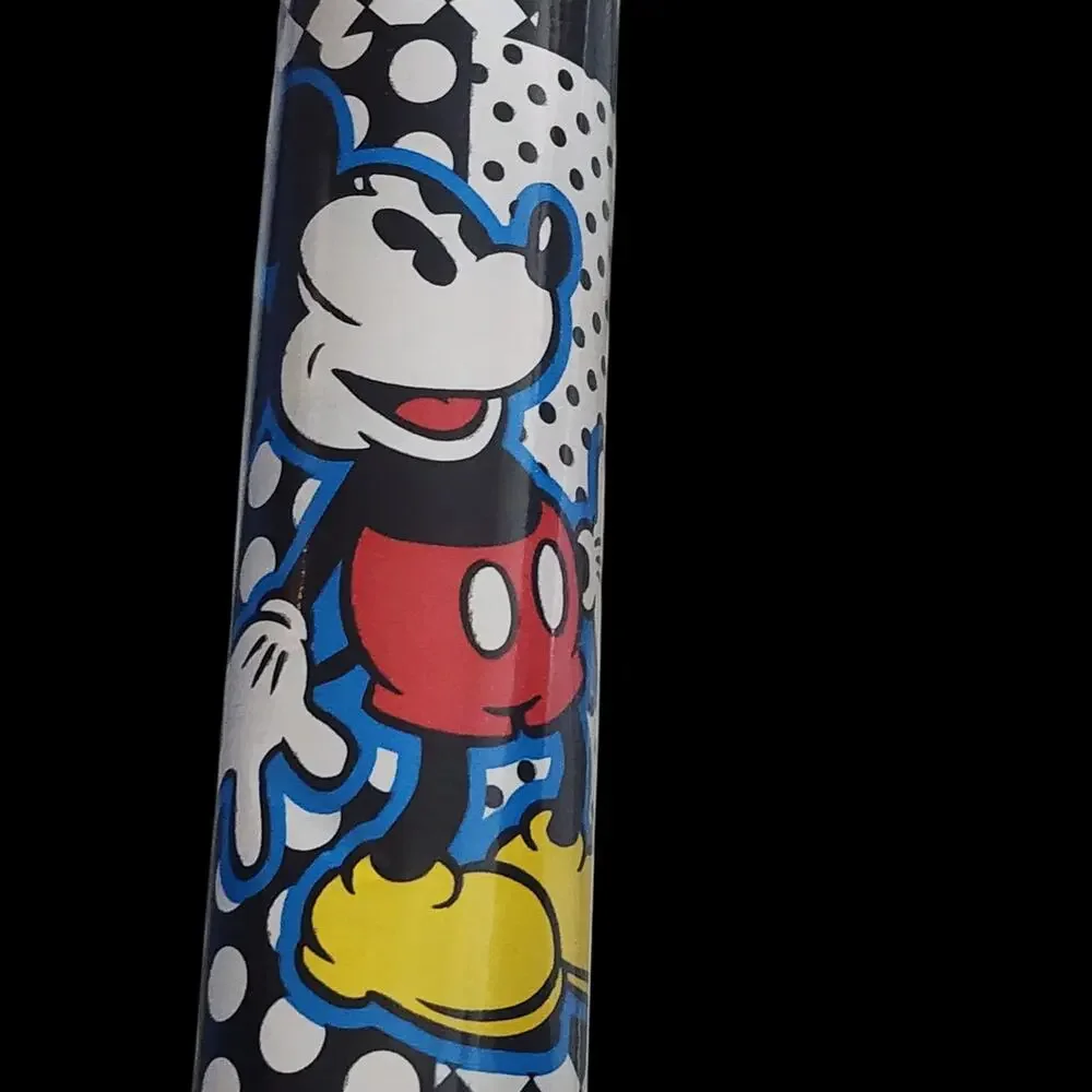 Vtg Cleo Disney Mickey Mouse Gift Wrap Paper Roll 60 Sq Ft 8 Yards NEW
